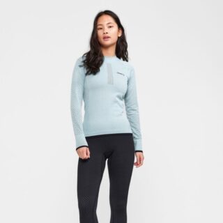 Craft Adv Warm Intensit LS Gr. L Blau Damen