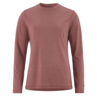 Craft Wool Jersey LS Tee Gr. L Rot Damen