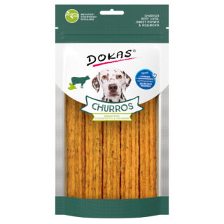 Dokas Churros mit Rinderleber, Süßkartoffel & Mehlwurm - ca. 150 g