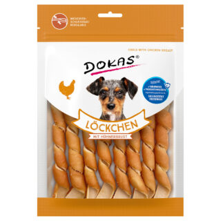 Dokas Löckchen mit Hühnerbrust - 120 g