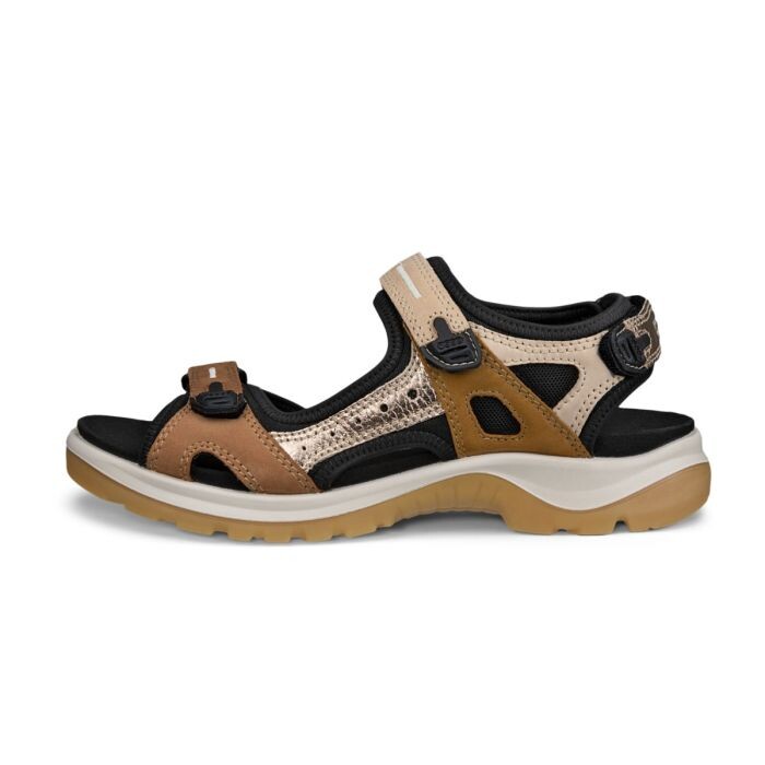ECCO Offroad Yucatan Sandal Gr. 37 Braun Damen