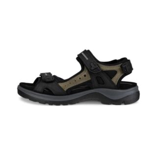 ECCO Offroad Yucatan Sandale, Gr. 37, Schwarzes Outdoor-Fußbett für Abenteuer und Komfort