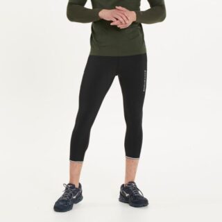 Endurance 3/4 Tights Gr. L Schwarz für Lauf und Training - Ideal für Komfort und Bewegungsfreiheit