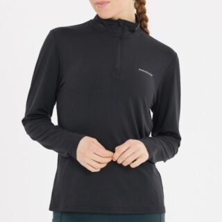 Endurance Aileen Damen Midlayer Gr. 38 – Wärmender Lauf-Top mit hohem Kragen und Reißverschluss, ideal für kalte Wetterläufe