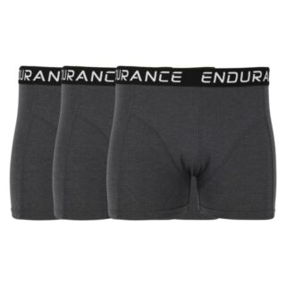 Endurance Burke Boxer - 3 Pack Gr. L Grau Herren