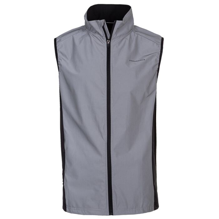 Endurance Peelier Light The Night Vest Herren Gr. L - Leichte Laufweste für optimale Sichtbarkeit