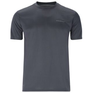 Endurance Vernon V2 Herren Lauf-T-Shirt kurzarm, atmungsaktiv & bequem, schwarz – Perfekt für Ausdauertraining