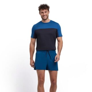 FALKE® RU Heat Shorts M Herren – Blau, Wärmende Laufshorts für kaltes Wetter, Komfort & Performance