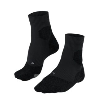 FALKE® RU Trail Grip Socken Damen 35-36 – Optimale Trittsicherheit & Komfort für Trailrunning in Schwarz