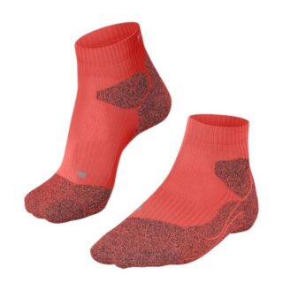 FALKE® RU Trail Socken 35-36 – Atmungsaktive, bequeme Laufsocken für Trail-Abenteuer in leuchtendem Orange