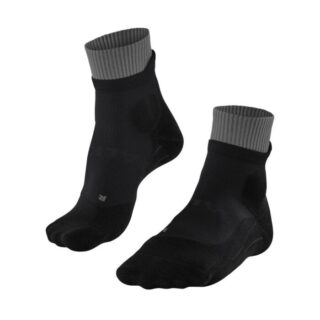 FALKE® RU Trail Socken Damen 35-36, Schwarz – Komfort und Schutz beim Trailrunning