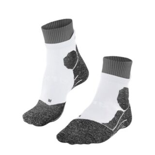 FALKE® RU Trail Socken Damen 35-36 – Bequeme weiße Lauf- und Outdoor-Socken für optimalen Komfort