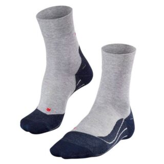 FALKE® RU4 Endurance Laufsohlen für Herren, Gr. 39-41, Hellgrau – Komfort & Unterstützung bei langen Läufen