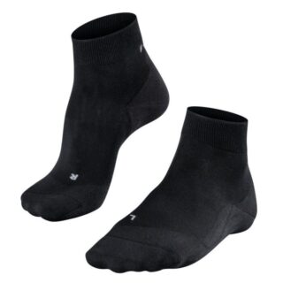 FALKE® RU4 Light Short Laufsocken, Gr. 39-41, Schwarz-Mix – Leichte, unterstützende Sportsocken für optimalen Laufkomfort