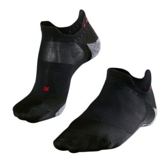 FALKE® RU5 Invisible Laufsocken Gr. 39-41, Schwarz-Mix – Atmungsaktiv, bequem & perfekt für Lauftraining