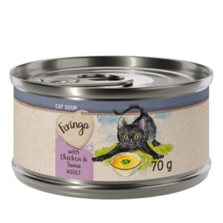 Feringa Katzensuppe 12 x 70 g - Huhn und Thunfisch