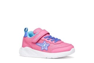 Geox Sneaker "J SPRINTYE GIRL" Slipper mit schönen Glitzerdetails, Größenschablone zum Download