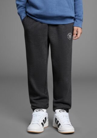 H.I.S Sweathose "Basic Sweatshose, Jogginghose für Jungen" Für TEENS. Sweathose mit kleinem Badge