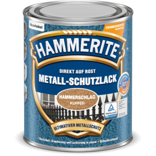 Hammerite Metallschutzlack Hammerschlag-Effekt kupferfarben 750 ml