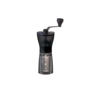 Hario Mini Slim Plus Manuelle Kaffeemühle mit Keramikmahlwerk - Schwarz