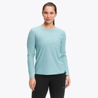 HOKA Airolite Long Sleeve 2.0 Gr. XS Blau Damen
