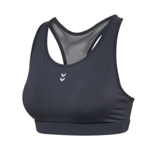 Hummel Pulse Medium Support Bra Gr. L Grau Damen