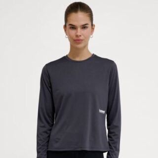 Hummel Pulse Workout LS T-Shirt Blau Gr. L – Bequemer Trainings- und Laufkomfort, atmungsaktiv und vielseitig einsetzbar