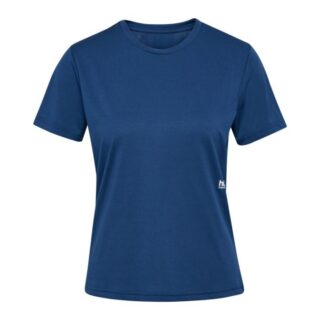 Hummel Pulse Workout SS Tee Gr. L Blau Damen