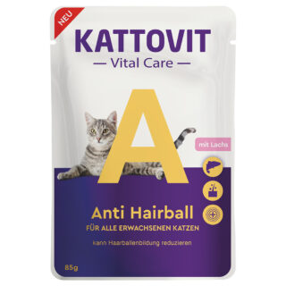 Kattovit Vital Care Anti Hairball mit Lachs - 85 g