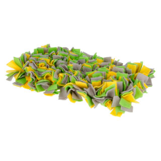 Kerbl Pet Schnüffelteppich - L 50 x B 30 cm, gelb/grün
