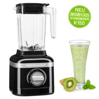 KitchenAid Standmixer K150 5KSB1325EOB Onyx Schwarz