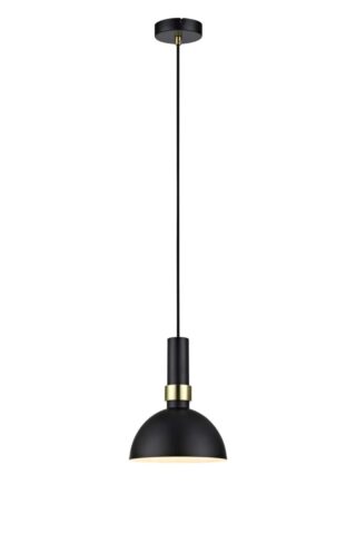 Larry Deckenlampe Schwarz/Messing