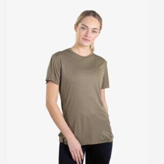 LIPATI Strato AL Damen Lauf- und Trainings-T-Shirt XS – Leicht, atmungsaktiv, grün, Regular Fit für optimale Performance