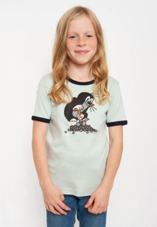 LOGOSHIRT T-Shirt "Der kleine Maulwurf" mit coolem Print