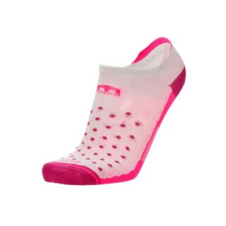 Mico X-Light Damen Laufsocken Low Cut, Gr. 35-36, Weiß/Pink – Bequemer Sitz & Optimale Leistung