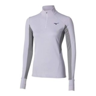 Mizuno Active Warm HZ LS Gr. M Weiß Damen
