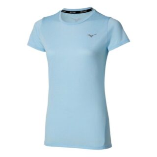 Mizuno Impulse Core SS Tee Gr. L Blau Damen