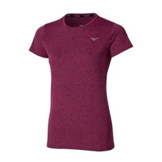 Mizuno Impulse Core SS Tee Gr. L Lila Damen