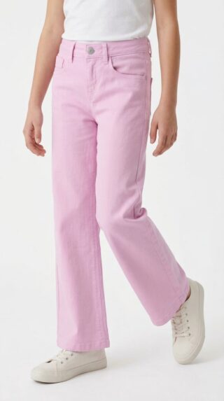 Name It 5-Pocket-Hose "NKFROSE WIDE TWI PANT 1115-TP NOOS" Baumwollmischung, regular fit, verstellbarer Bund