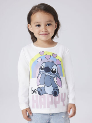 Name It Langarmshirt "NMFDIANA STITCH LS TOP BOX NOOS WDI"