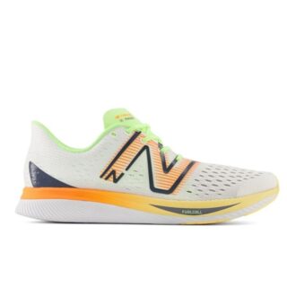 New Balance Fuelcell Supercomp Pacer Damen Laufschuhe Weiß Gr. 36½ - Leicht & Schnell