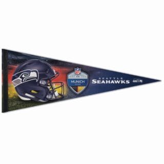 NFL Munich Game Filz Wimpel 75x30cm - Seattle Seahawks