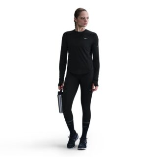Nike Dri-FIT Swift UV Crew Langarm-T-Shirt Gr. L Schwarz für Damen – Atmungsaktiv und schützend beim Laufen