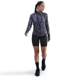 Nike Dri-FIT Swift UV HZ Shirt Gr. L Lila Damen