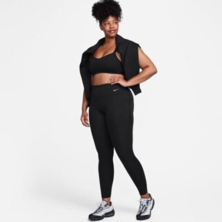 Nike Universa Mid-Rise Laufhose L – Bequeme, flexible Trainings-Tights für Performance und Komfort in Schwarz
