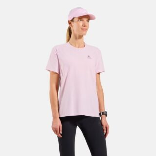 Odlo Zeroweight Chill-Tec SS Tee Crew Neck Gr. L Pink Damen