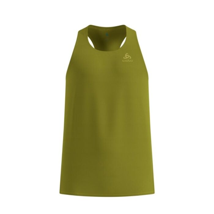 Odlo Zeroweight Chill-Tec Tank Crew Neck Gr. L Grün Herren