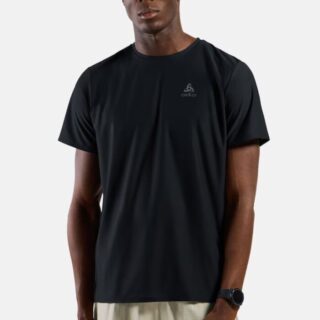 Odlo Zeroweight Crew neck SS Tee Gr. S Schwarz Herren