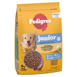 Pedigree Junior Geflügel & Gemüse - Sparpaket: 3 x 3 kg