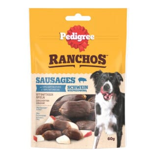 Pedigree Ranchos Würstchen - Sparpaket: Schwein & Apfel (7 x 60 g)
